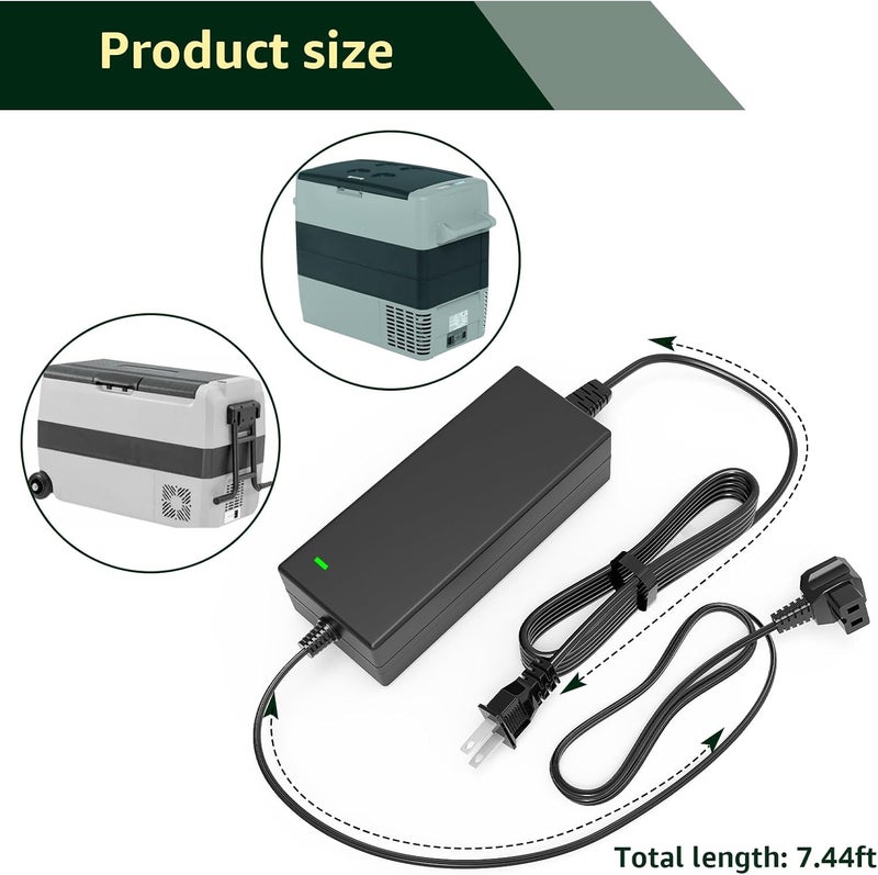 Norward Power Cord Compatible with Alpicool, Bodega, Euhomy, BougeRV, ARB, ICECO, Setpower, JoyTutus for Most Car Refrigerators﻿ - Image 3